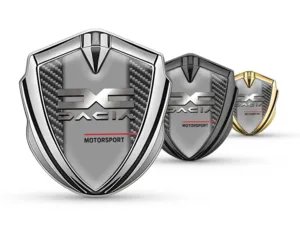 Dacia Emblem Silikon Abzeichen Robustes Premium Feeling